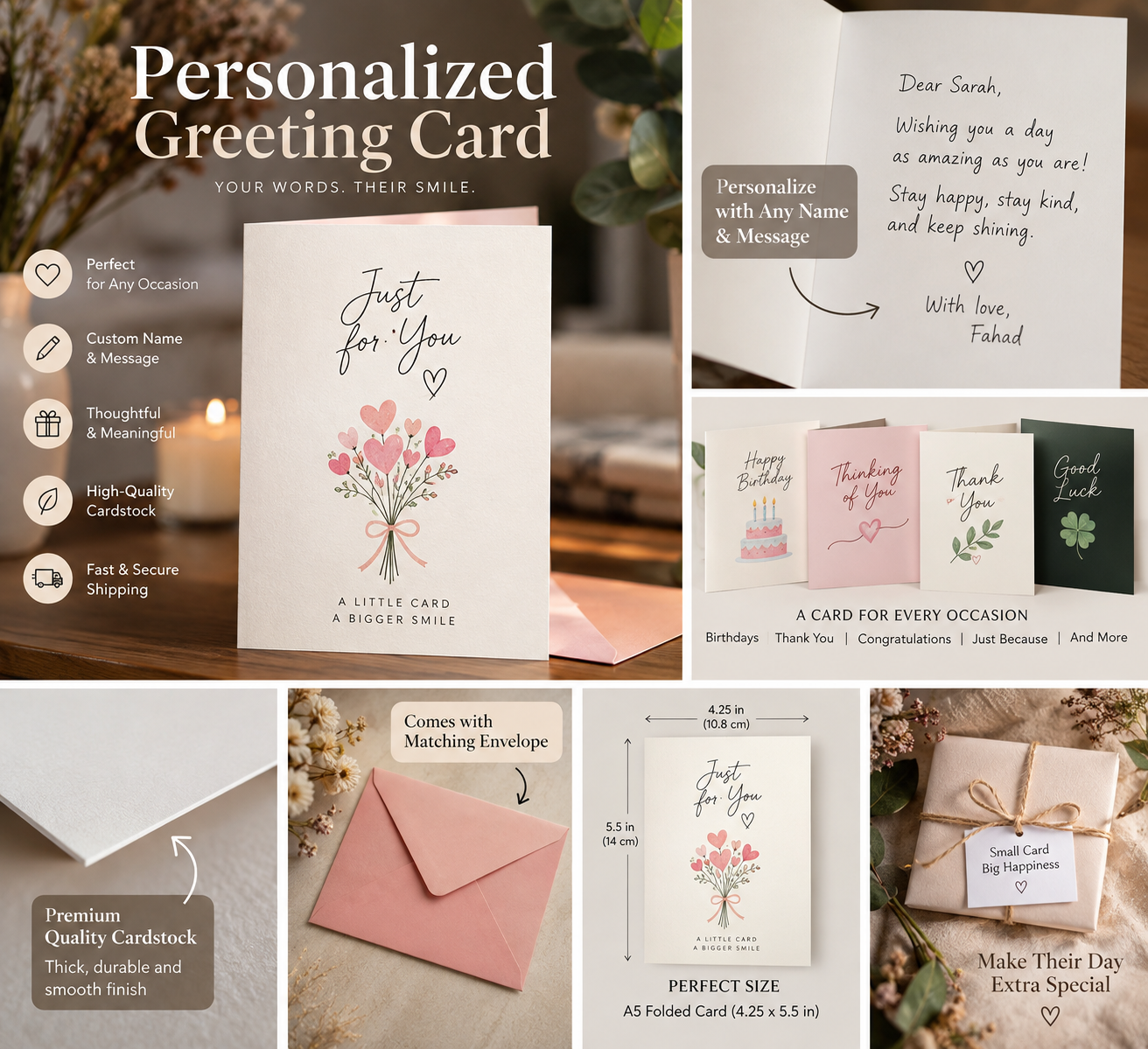 Personalized Greeting Card